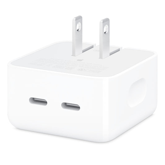 35W Dual USB-C Port Compact Power Adapter From Apple USA